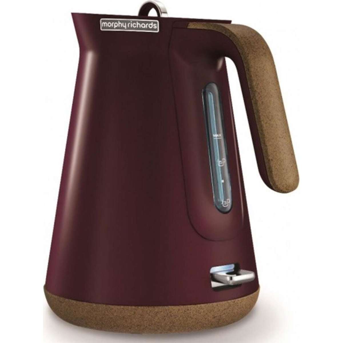 Morphy Richards Aspect Cork Electric Kettle Maroon Woolworths