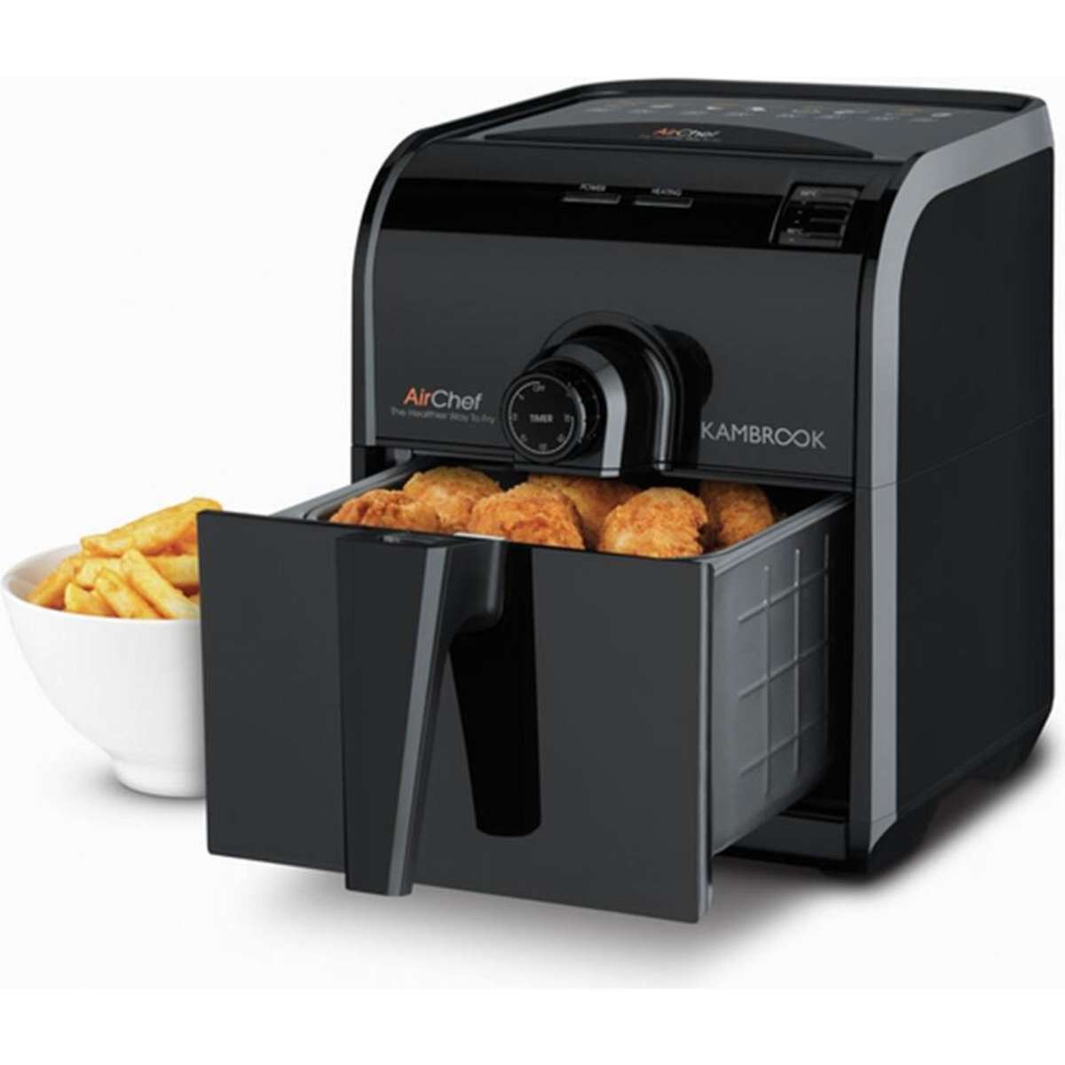 Kambrook Air Chef Frying Oven/Air Fryer Black 2.5L Woolworths