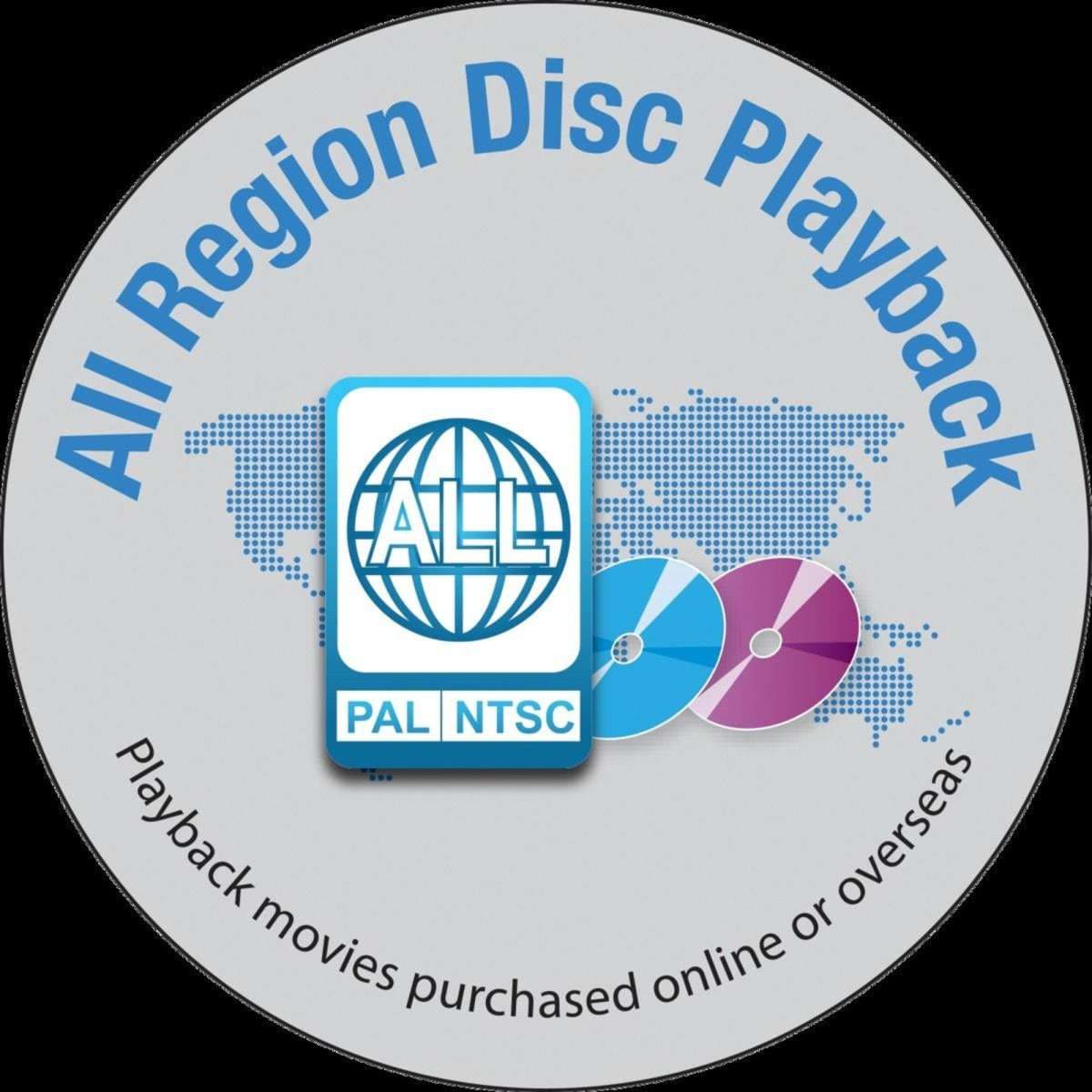 Laser BluRay Player with Multi Region HDMI Digital 7.1 Woolworths