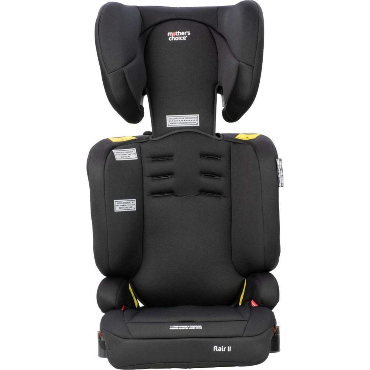Mother's Choice Flair II Convertible Booster Seat Black Woolworths
