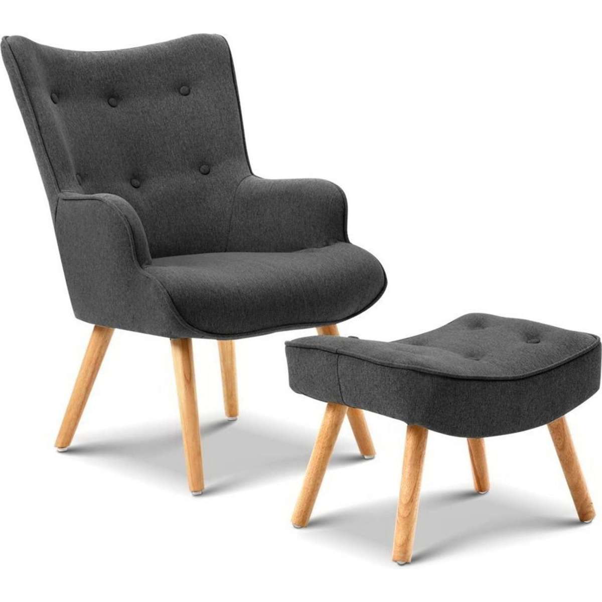 Charcoal armchair discount