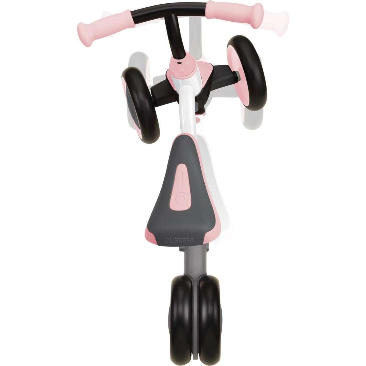 Globber LEARNING Bike White / Pastel Pink Woolworths Globber LEARNING Bike White / Pastel Pink Woolworths