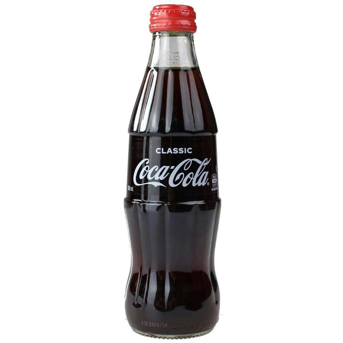 COCA COLA 330ML COKE GLASS SCREW BOTTLE 24PK | Woolworths