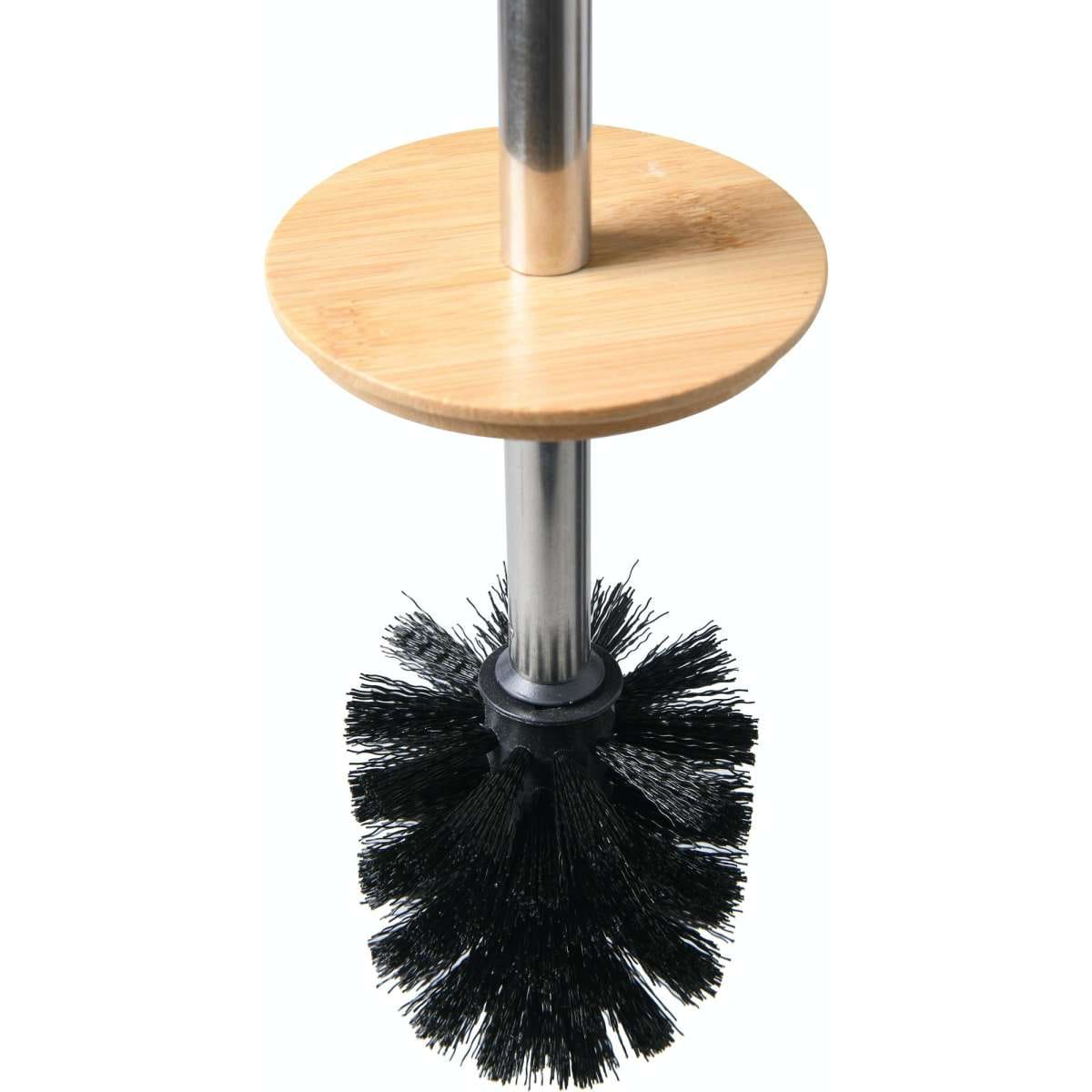 Takara Takae Bathroom Accessory Set 2Piece Bamboo Toilet Brusher and