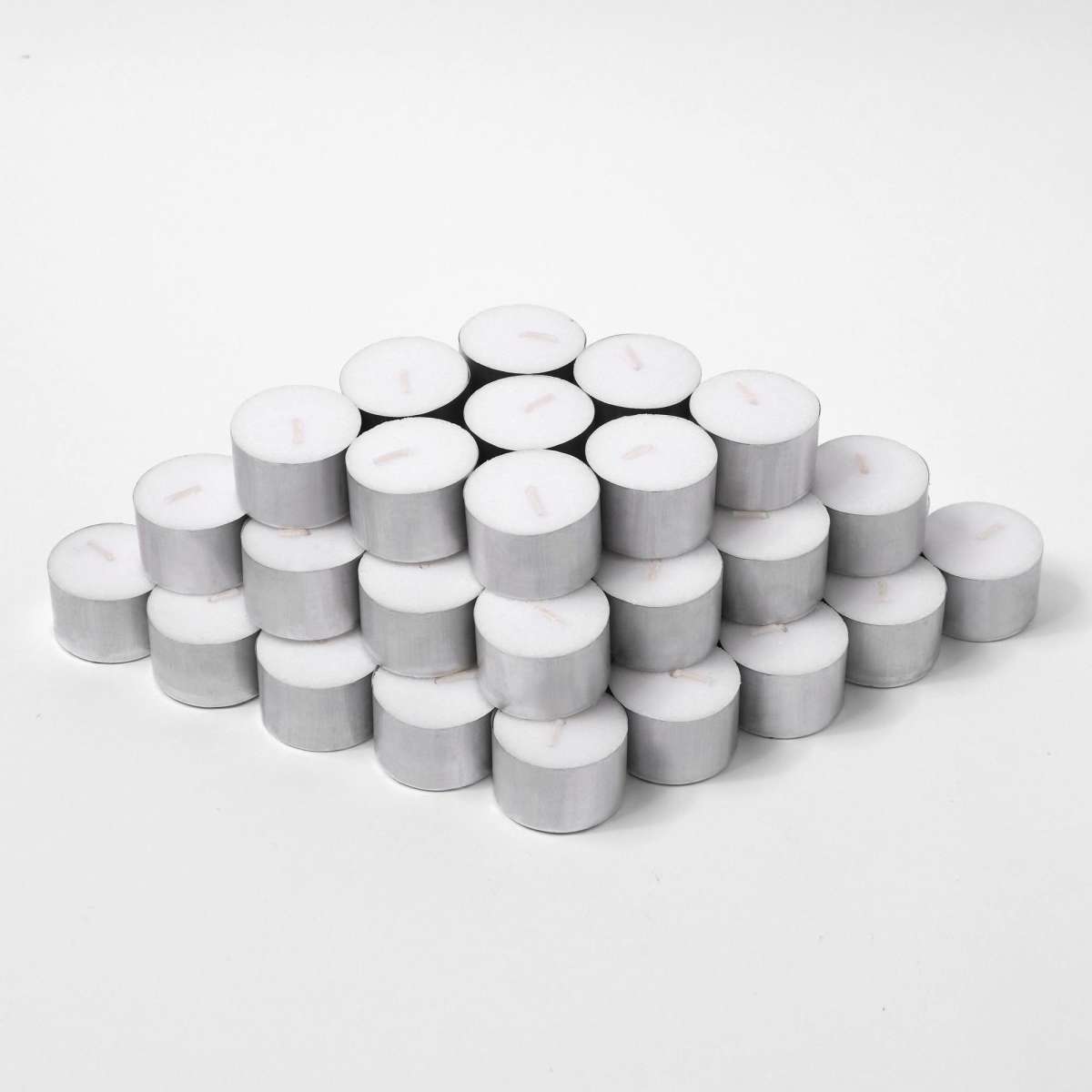 Cadence & Co. Aluminum Cup Tealight Candle Set 50 Woolworths