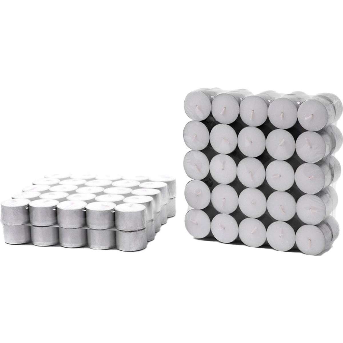 Cadence & Co. Aluminum Cup Tealight Candle Set 100 Woolworths
