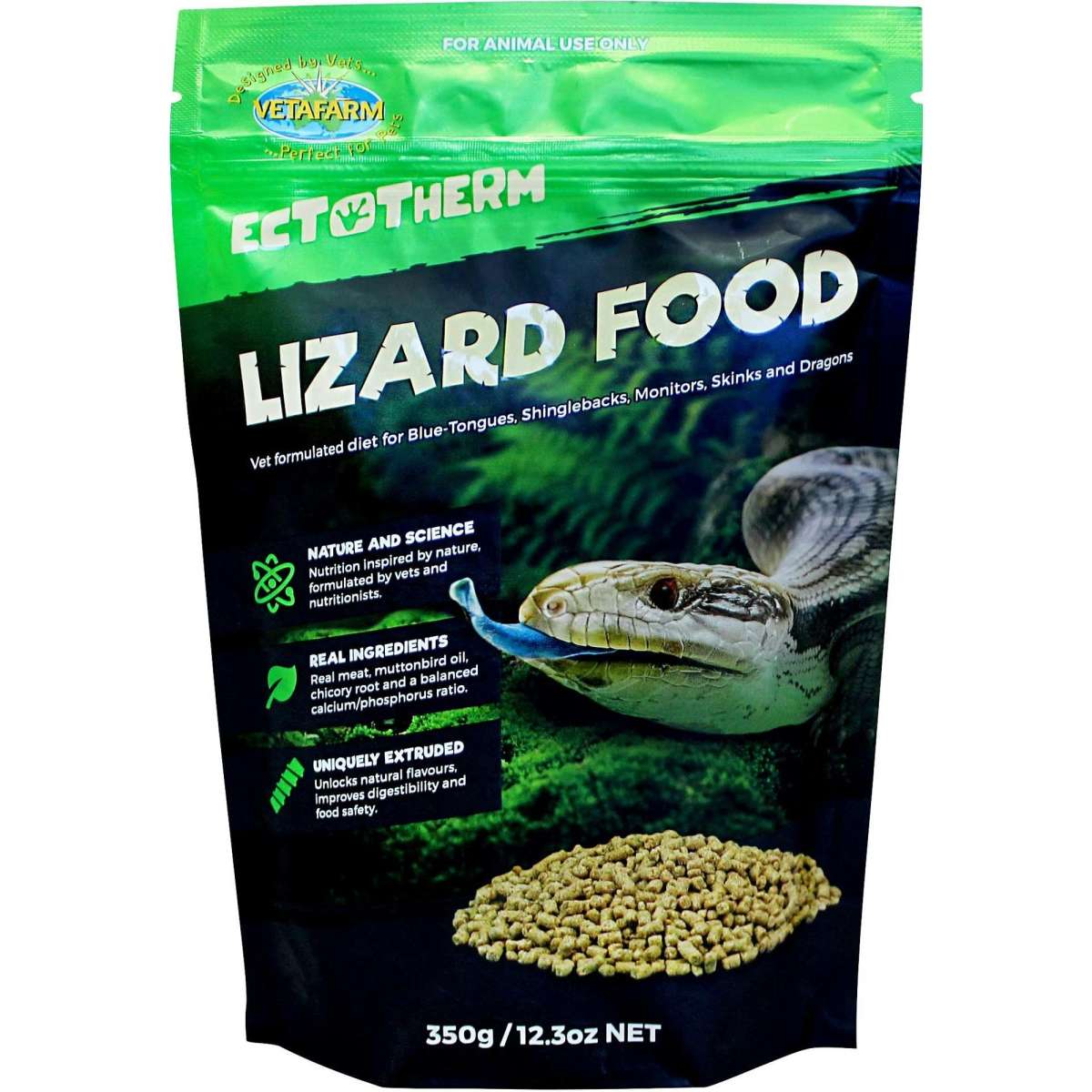 Vetafarm Ectotherm Lizard Food 1kg Woolworths