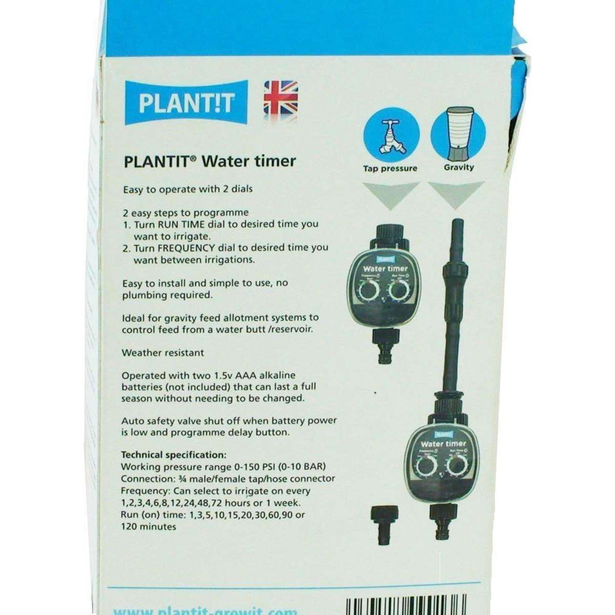 Plantit Tap or Gravity Water Timer Woolworths