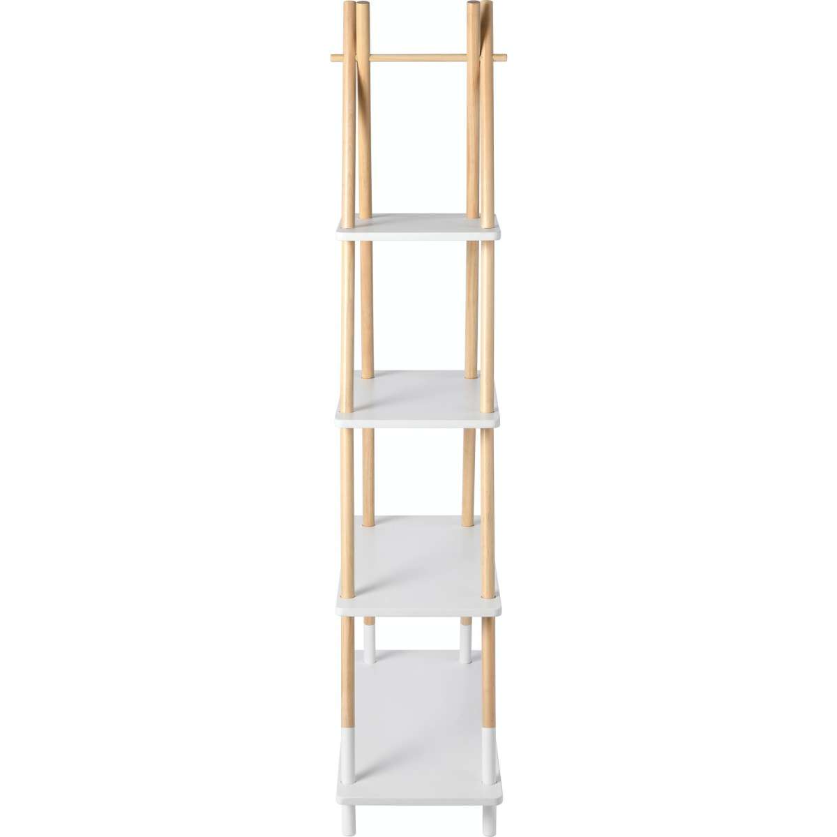 Takara Kusa 4Tier Natural Wooden AFrame Ladder Storage Modern Natural