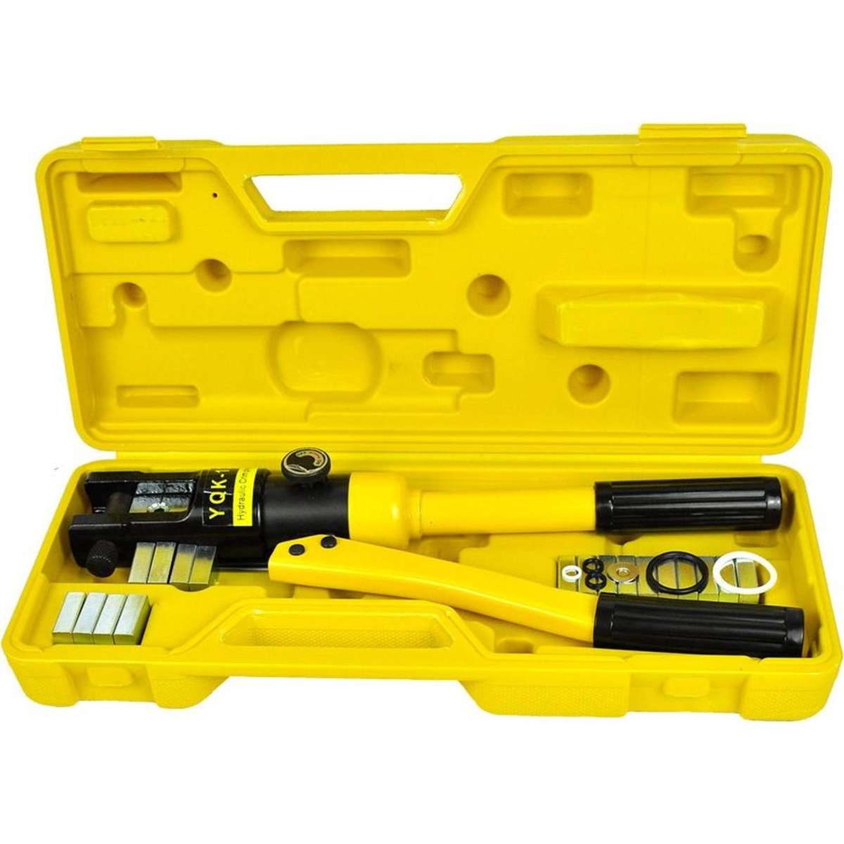 Traderight Hydraulic Swaging Tool Kit for Stainless Wire Crimping Steel ...