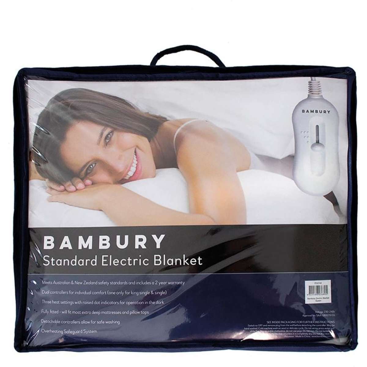 Bambury Standard Electric Blanket - Double 1EA | Woolworths