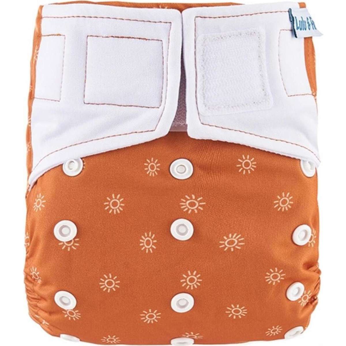 Lulu & Finn Boho Sun Hook And Loop Reusable Cloth Nappy Woolworths