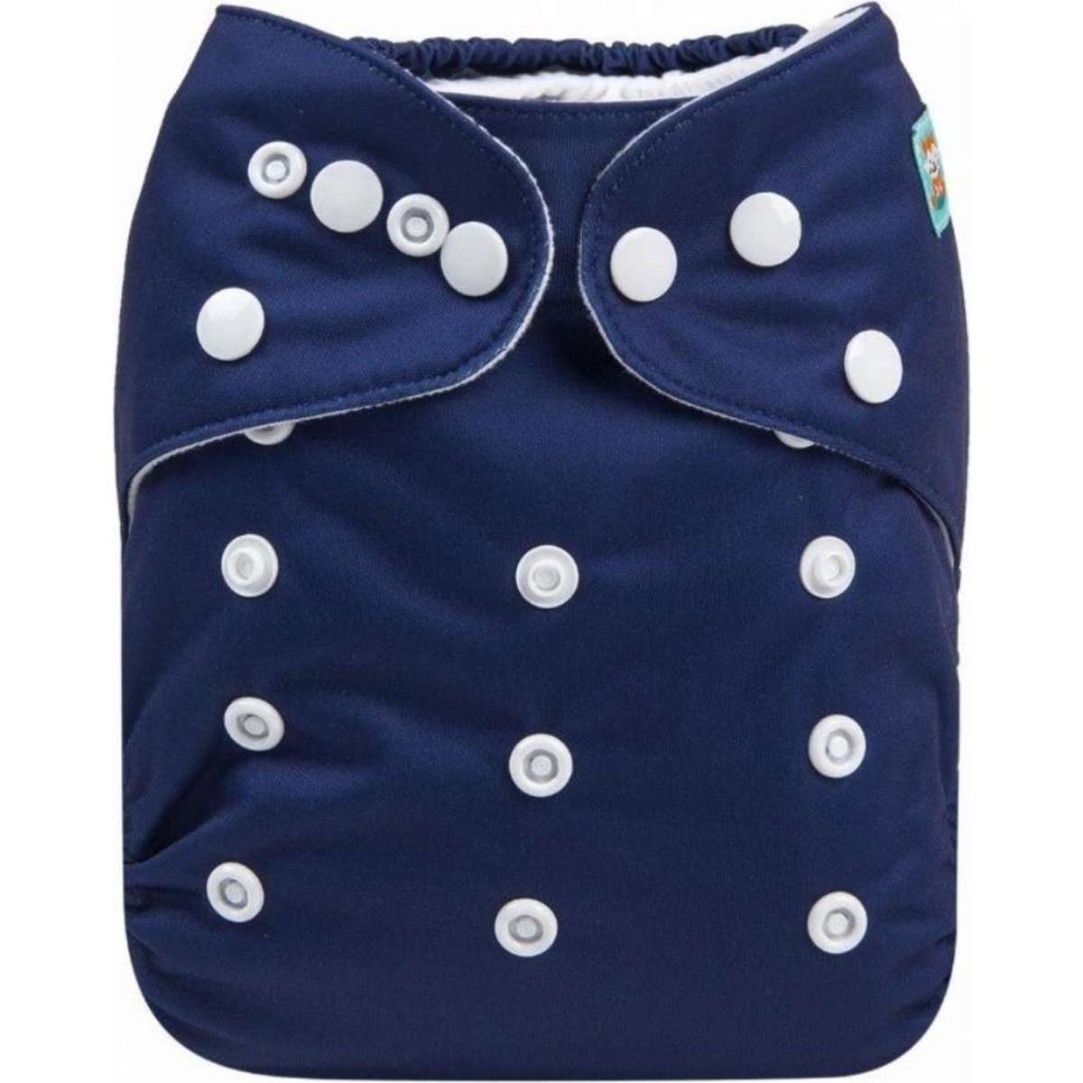 Alva Baby Solid Cobalt Reusable Cloth Nappy Woolworths