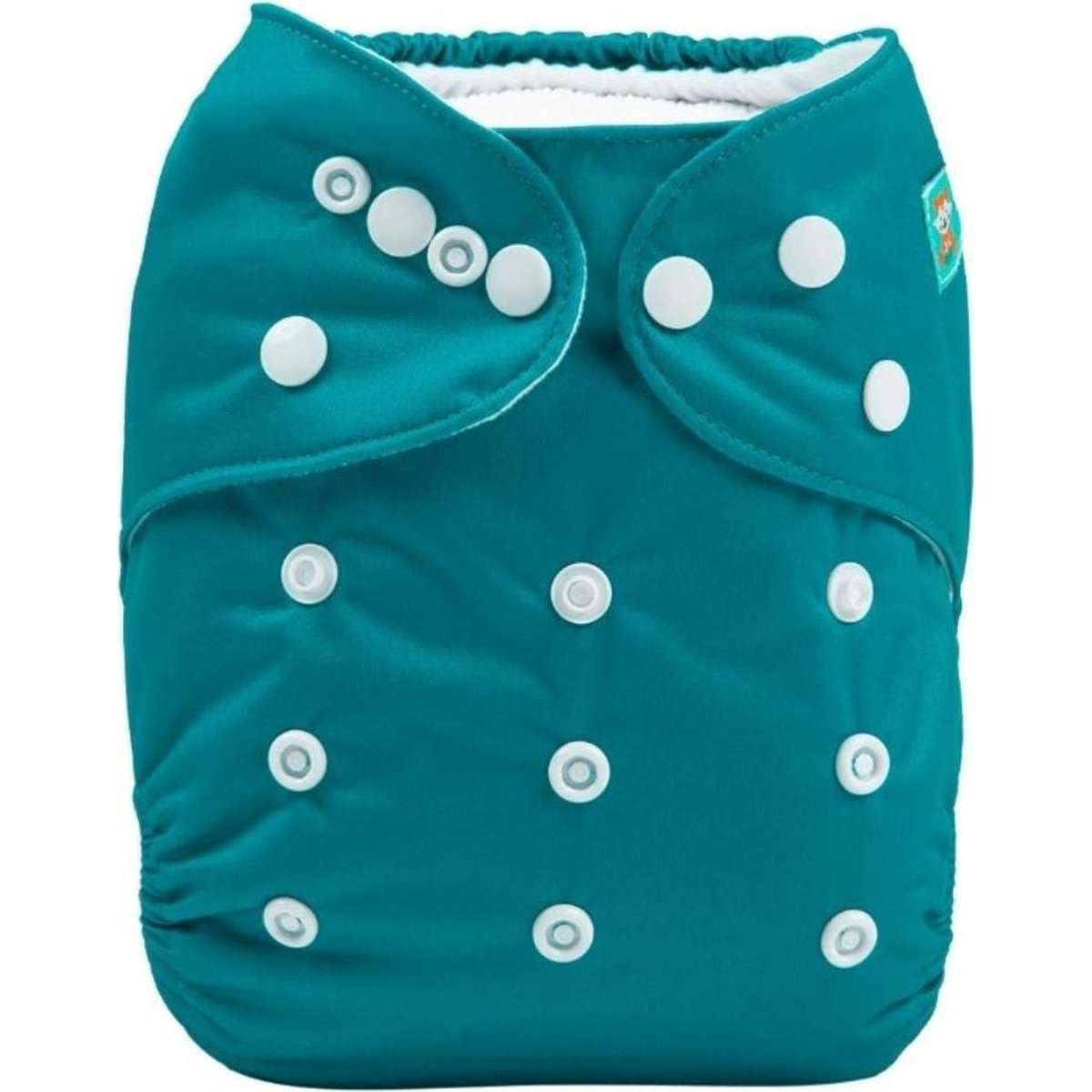 Alva Baby Solid Dark Cyan Reusable Cloth Nappy Woolworths