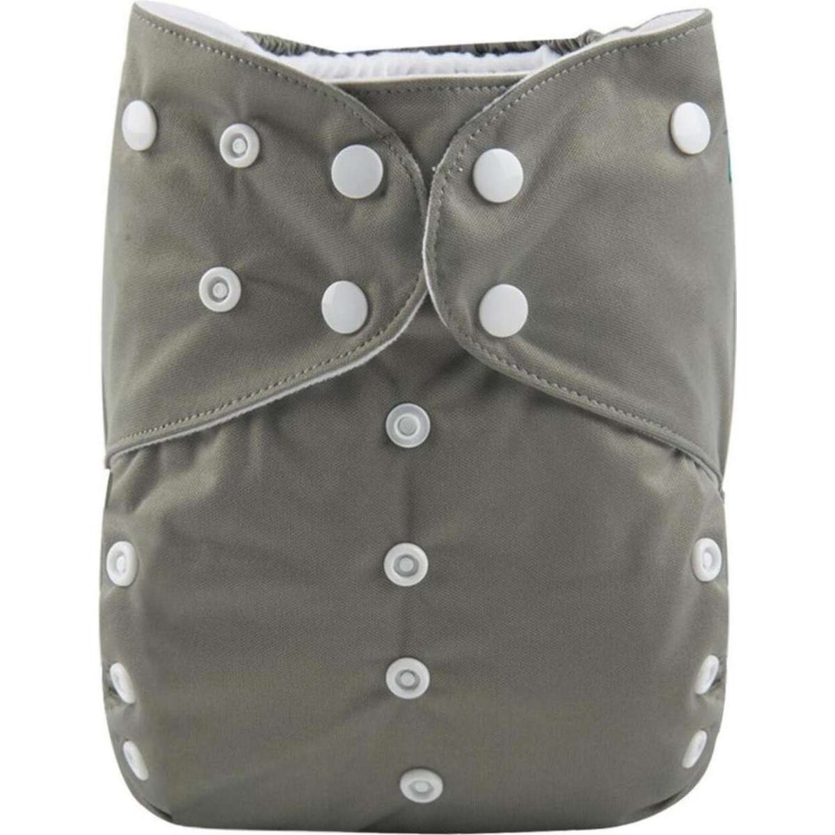 Alva Baby Solid Grey Big Junior XL Reusable Cloth Nappy Woolworths