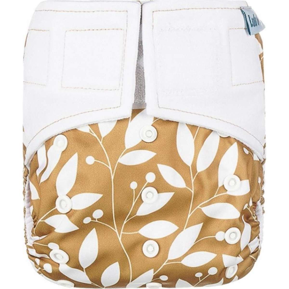 Lulu & Finn Golden Leaves Hook And Loop Reusable Cloth Nappy Woolworths