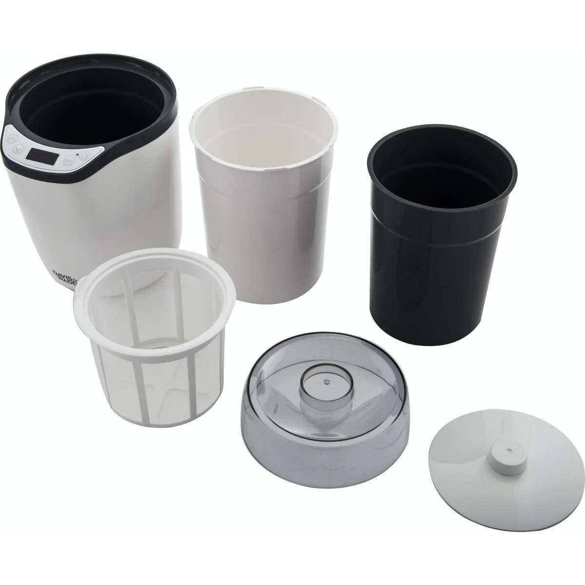 Davis & Waddell 2 in 1 Electric Yoghurt Maker/Fermenter With 1.8L/1.6L