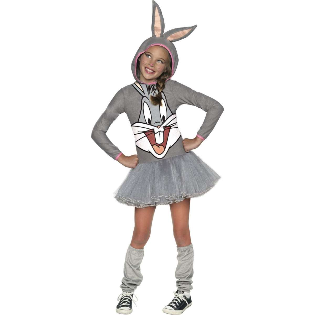 Rubies Bugs Bunny Girls Hooded Dress Up Costume - Size S 1EA | Woolworths