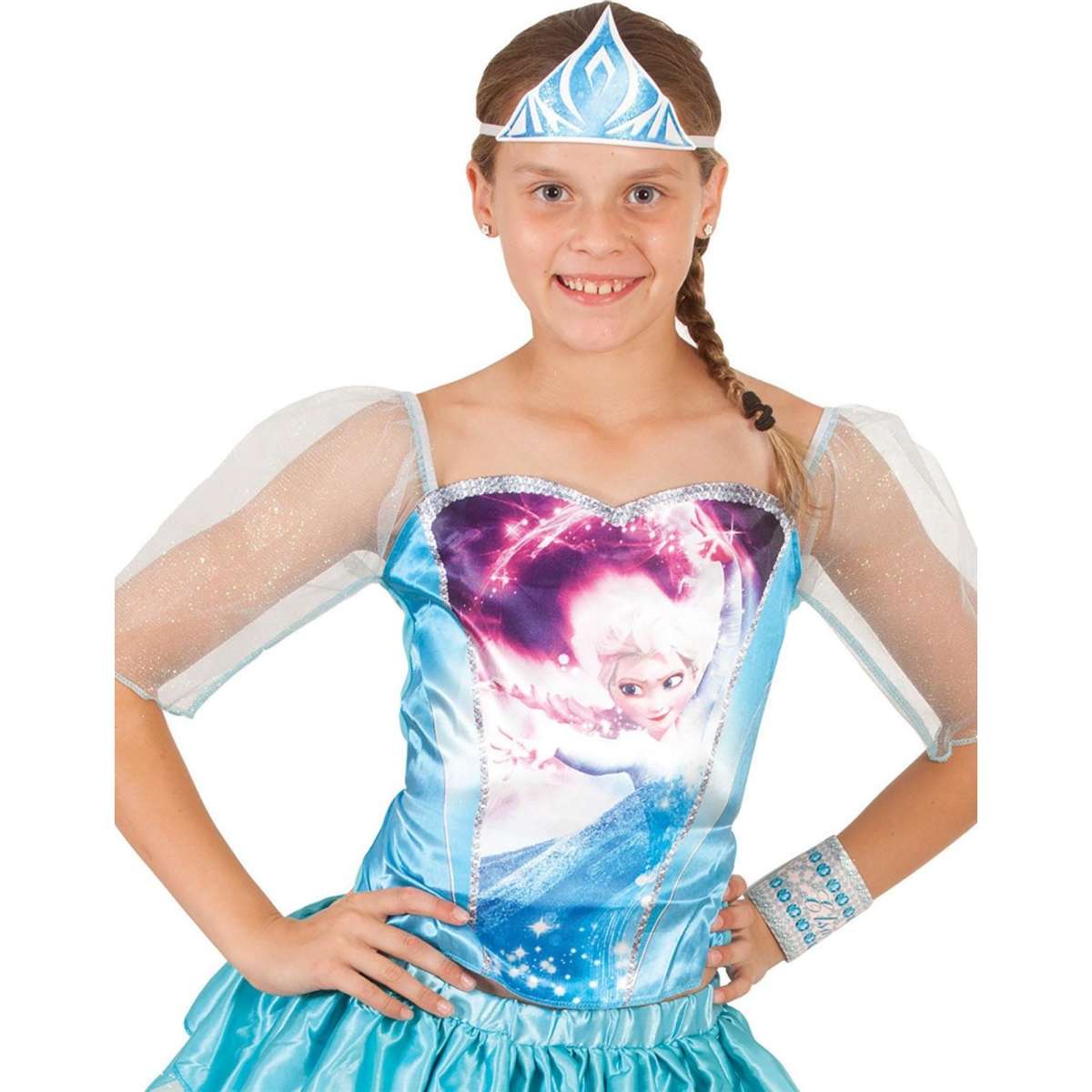 Rubies Disney Elsa Princess Frozen Kids Girls Top Size 6 1EA