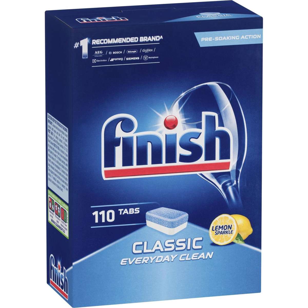 Finish Lemon Classic Pack Tablets for Dishwashing Dishwasher 440 Tabs