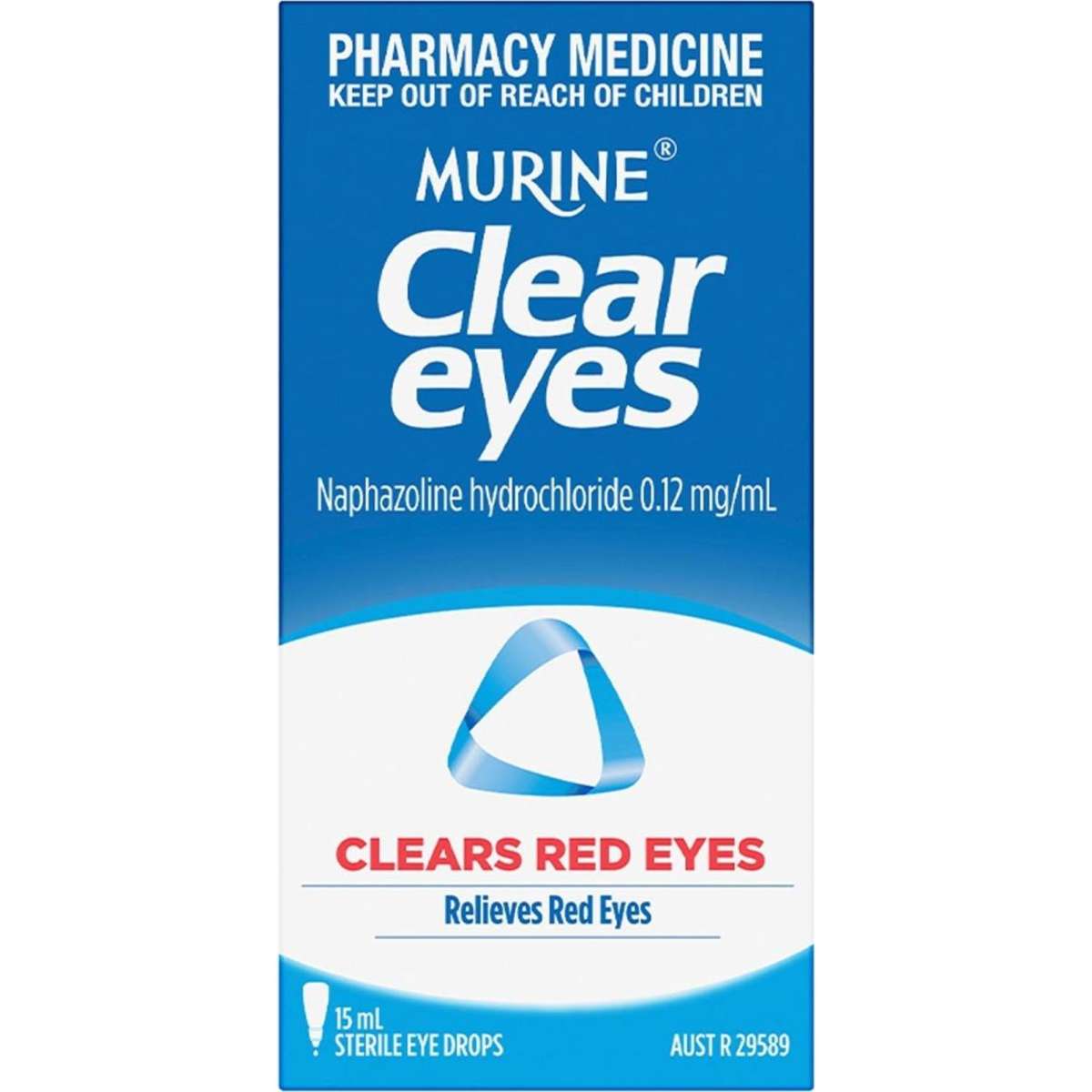 Murine Clear Eyes Drops 15ml Woolworths