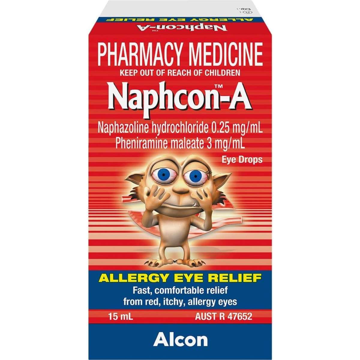 NaphconA Eye Drops Allergy Eye Relief 15ml Woolworths