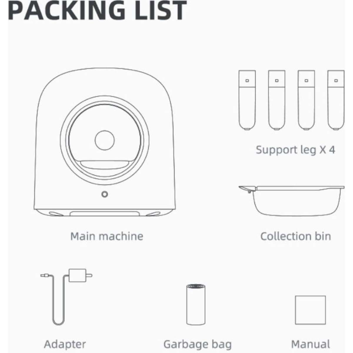 PETREE Smart Automatic Cat Litter Box Woolworths