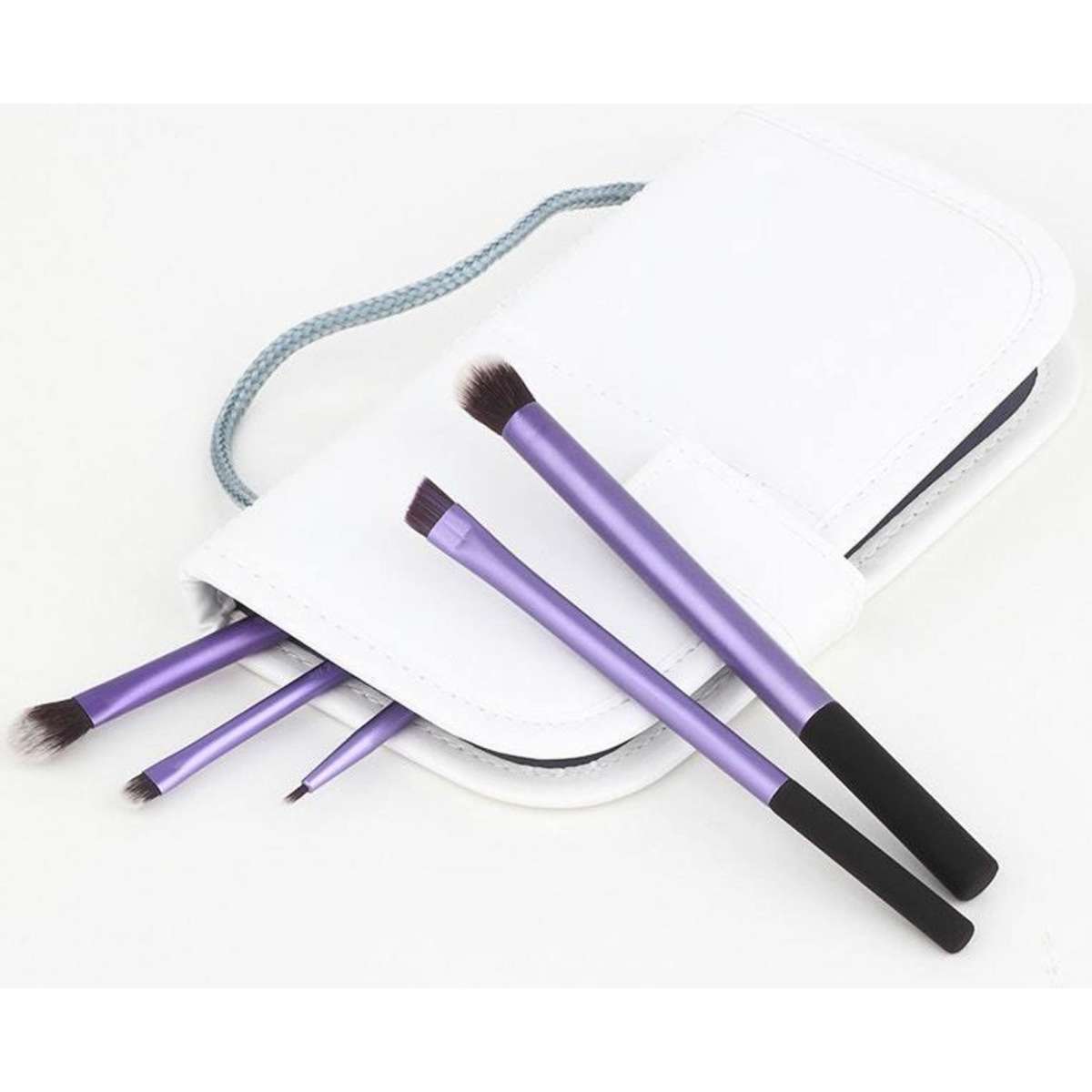 TODO 5 Pc Eye Definition Makeup Brush Set Brushes with Case Woolworths