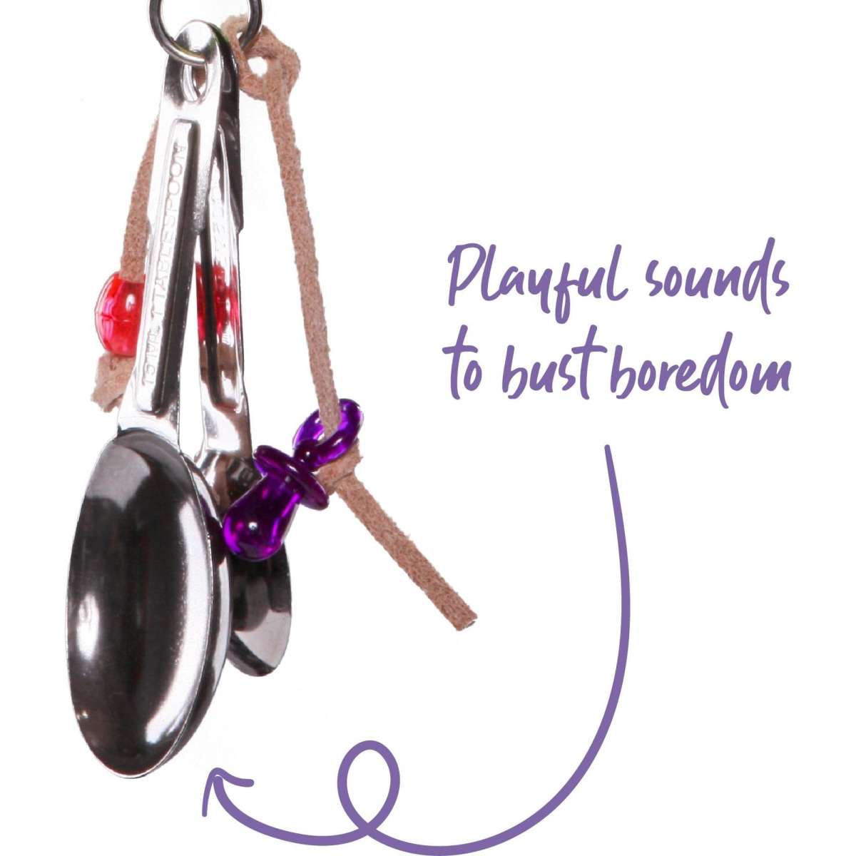 Kazoo Hanging Spoons with Beads Woolworths