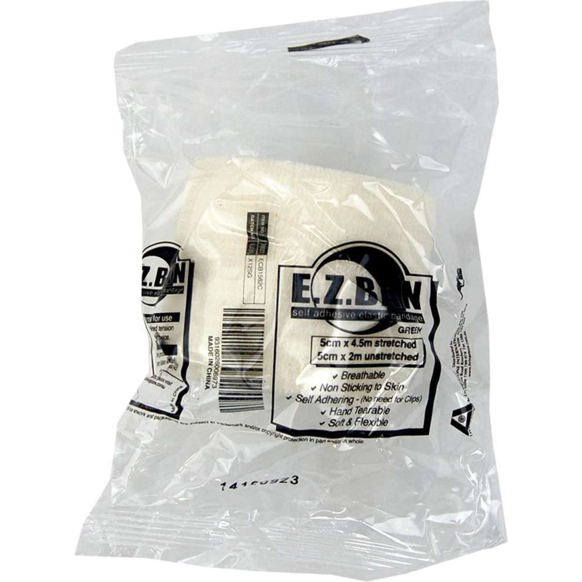 E.Z. Ban Wrap Elastic Bandage 5cm x 2m White Each x16 Woolworths