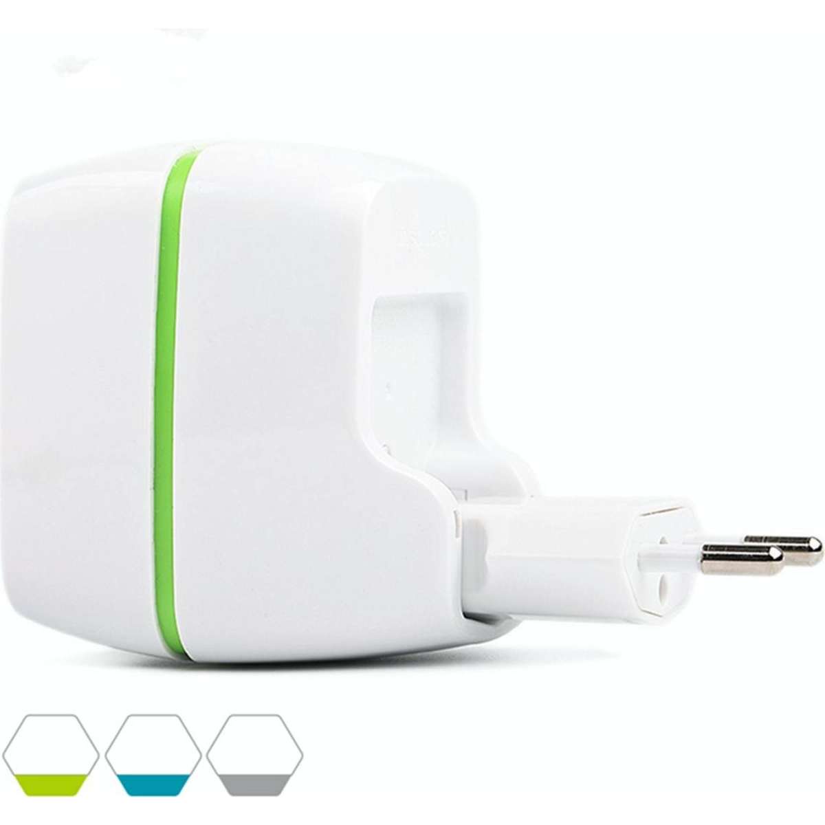 M Square Portable Travel Charger Adapter Removable Global Universal