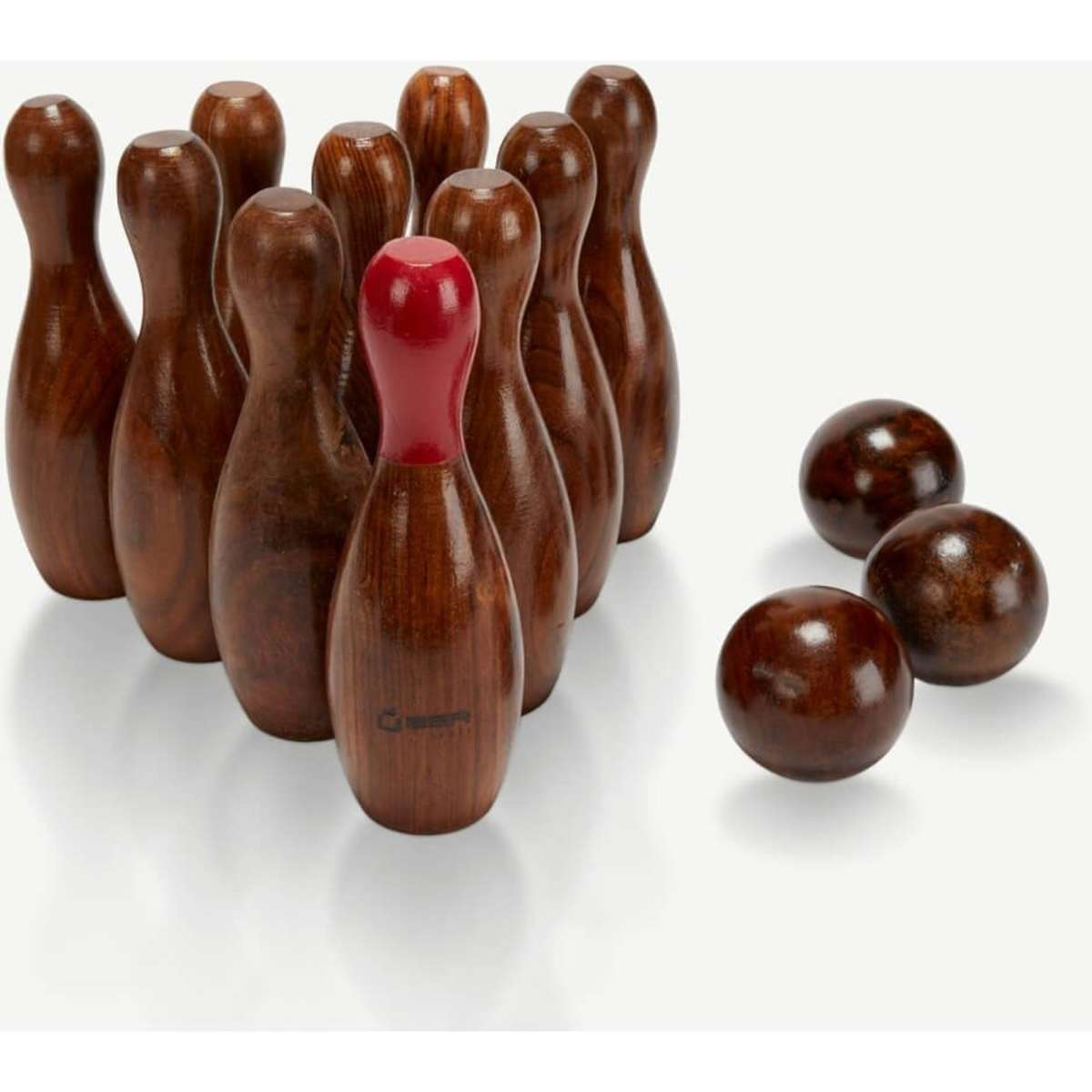 Wooden skittles hot sale