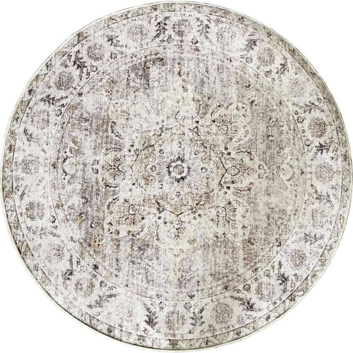Fab Habitat Constantine Traditional Round Rug 160cm Woolworths