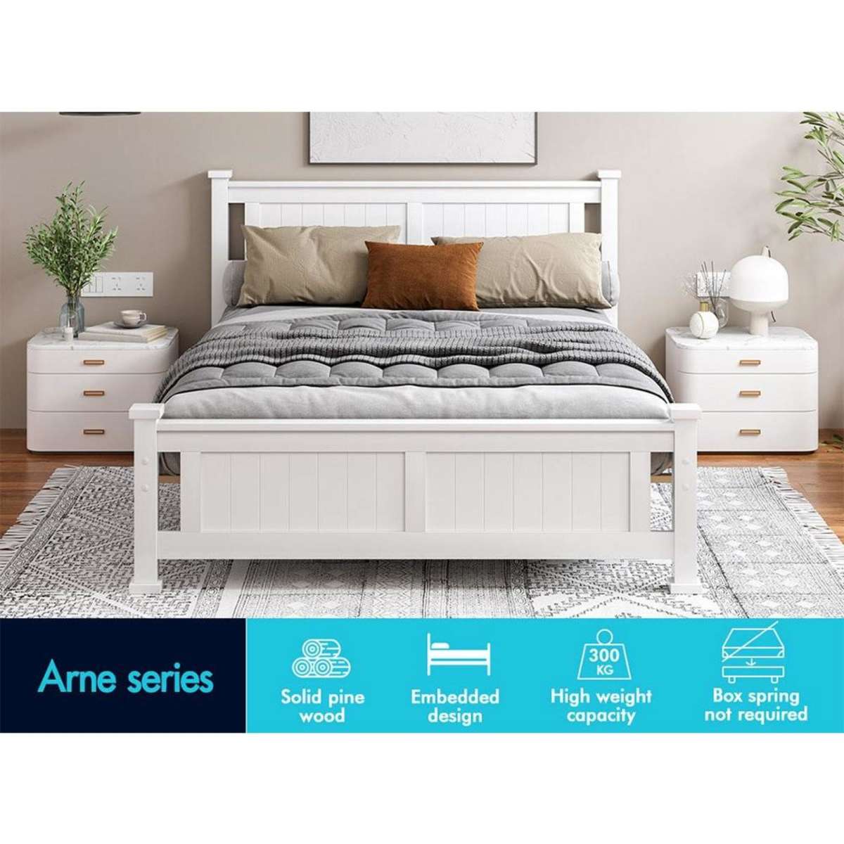 Alfordson Bed Frame Double Woolworths