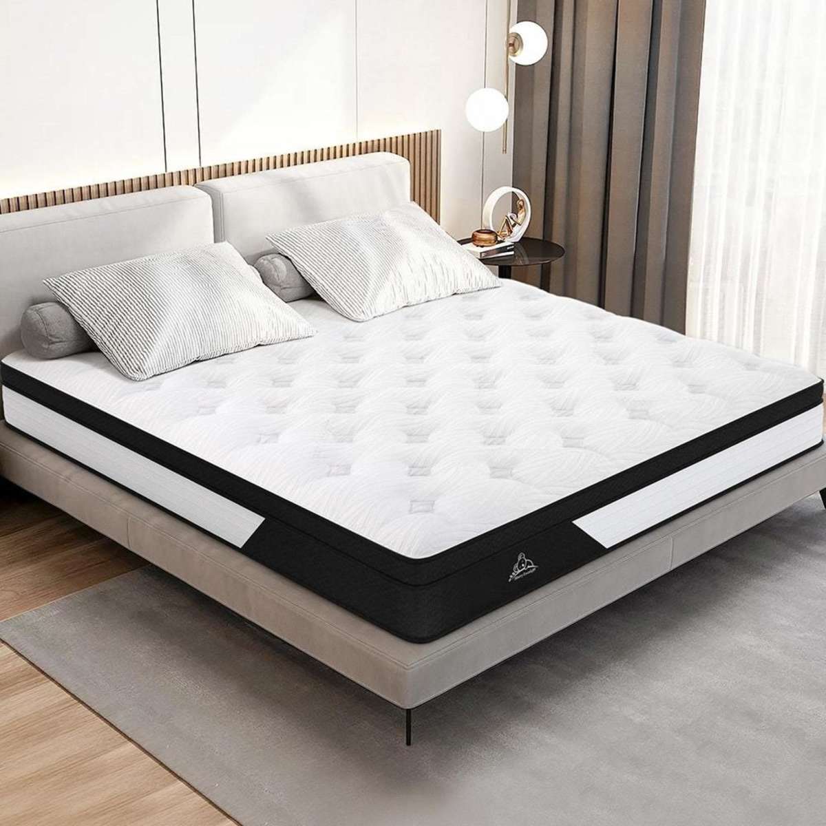 Starry Eucalypt Mattress Euro Top Bonnell Double Woolworths