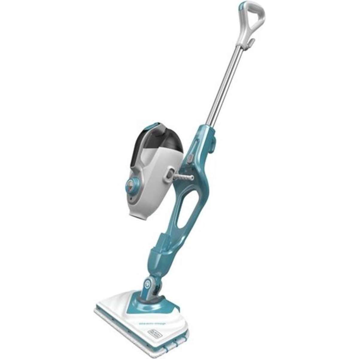 Black & Decker 1600W 2in1 SteamMop with Delta Head, SteaMitt and 15