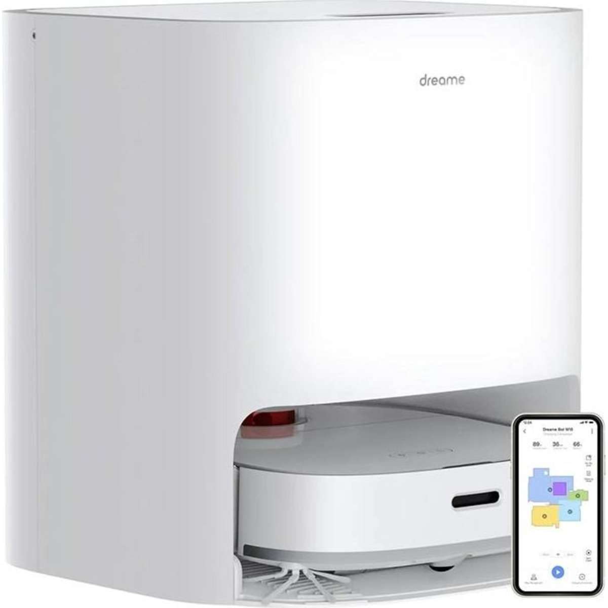 Dreame W10 Robot Vacuum and Mop with Self Clean Dock Woolworths