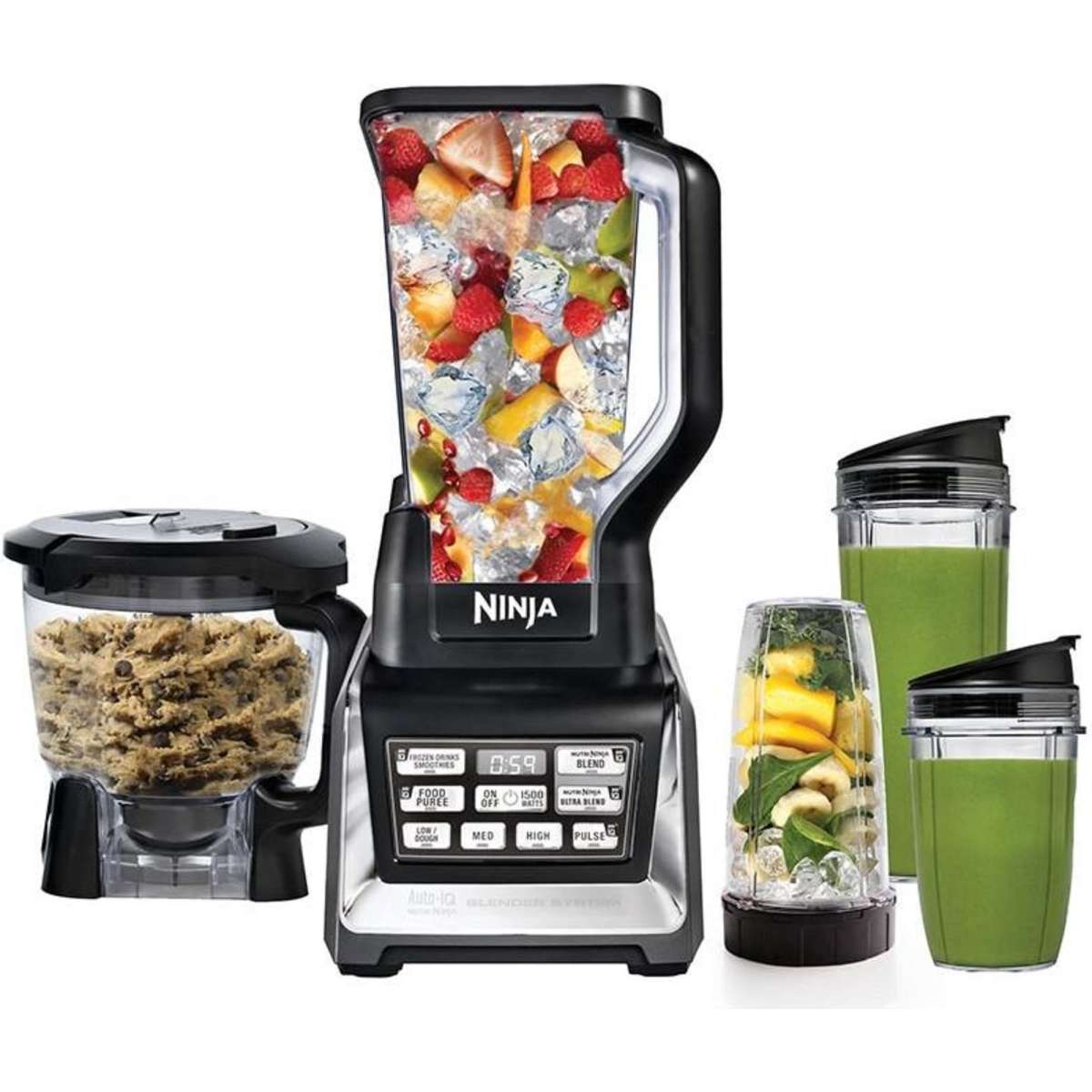 Ninja Nutri BL682 1500W Blender System with AutoiQ Woolworths
