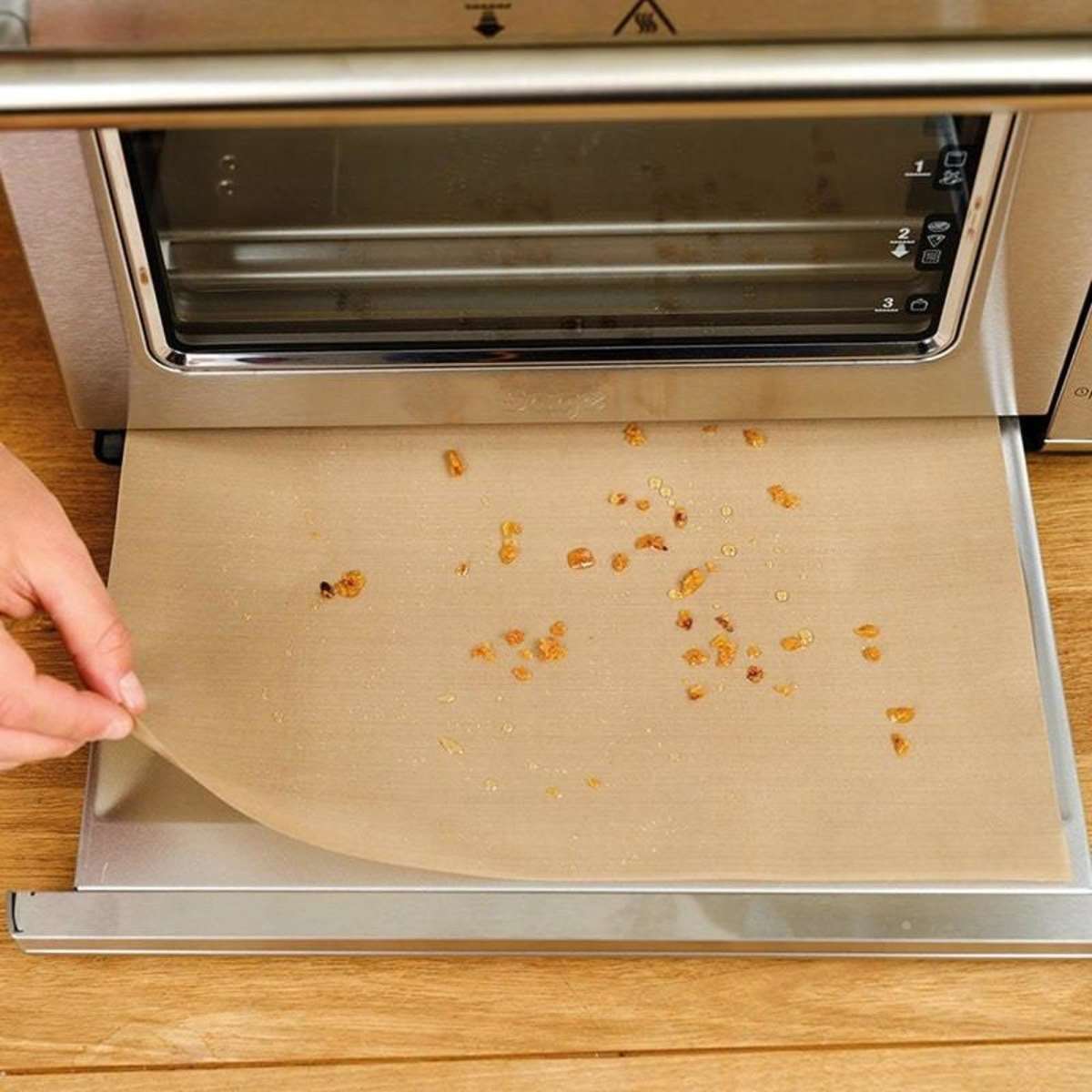 NoStik Crisp It Rectangular Air Fryer Liner Set of 2 Woolworths