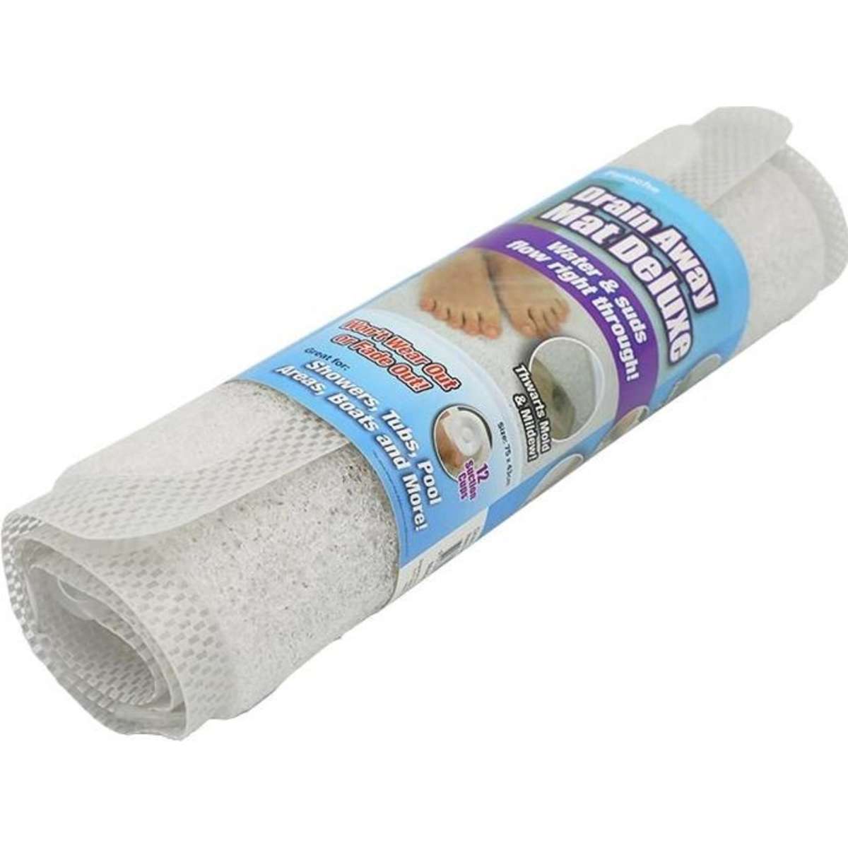 Panache Drain Away AntiSlip Shower Mat Woolworths