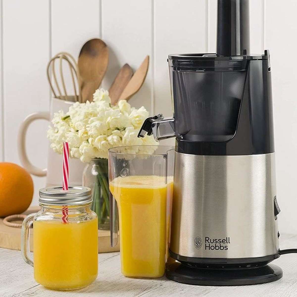 Russell Hobbs Luxe 1L Cold Press Slow Juicer Woolworths