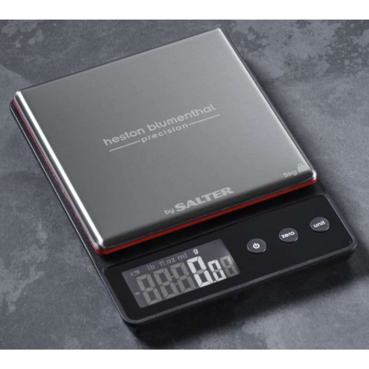 Salter Heston Blumenthal Precision Electronic Kitchen Scale 5kg