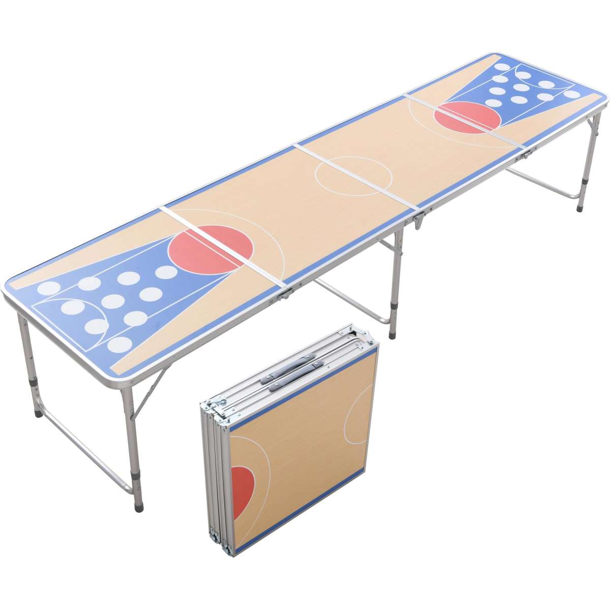 Nelio Foldable 240cm Beer Pong Drinking Game Table | Woolworths