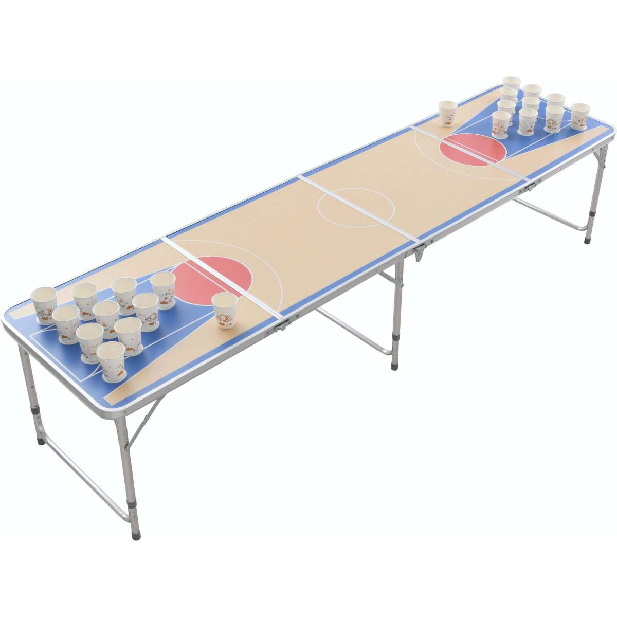 Nelio Foldable 240cm Beer Pong Drinking Game Table | Woolworths