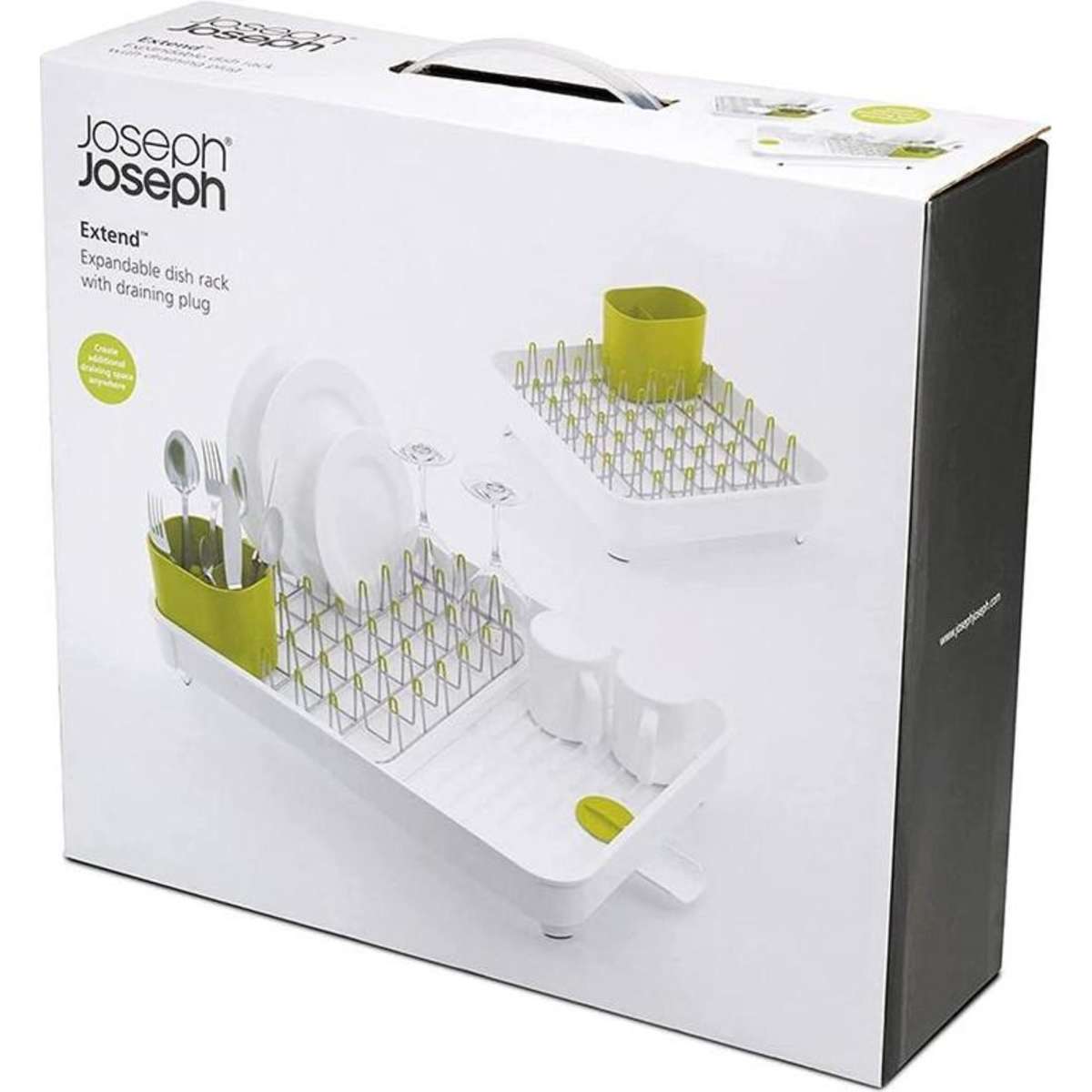 Joseph Joseph Extend Expandable Dish Rack White Woolworths