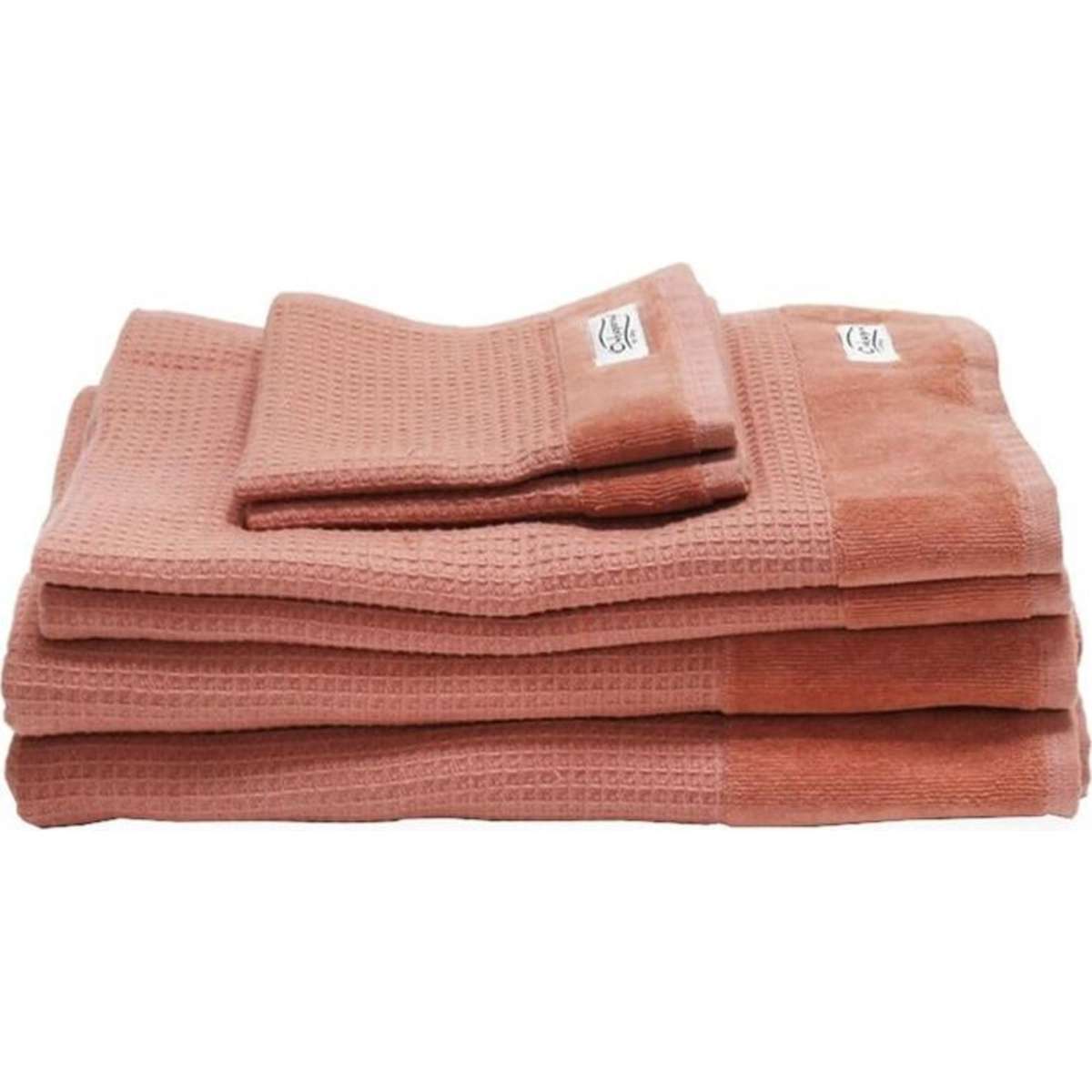 Onkaparinga Mossman Quick Dry 6 Piece Towel Pack Rose Dawn Woolworths