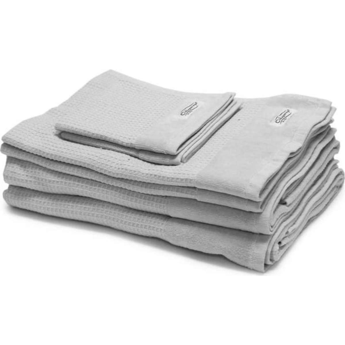 Onkaparinga Mossman Quick Dry 6 Piece Towel Pack Silver Woolworths