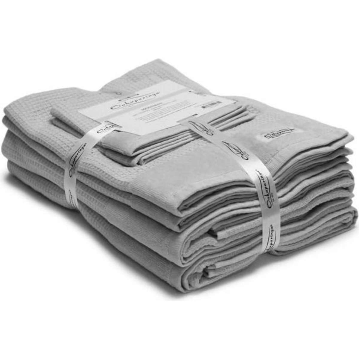 Onkaparinga Mossman Quick Dry 6 Piece Towel Pack Silver Woolworths
