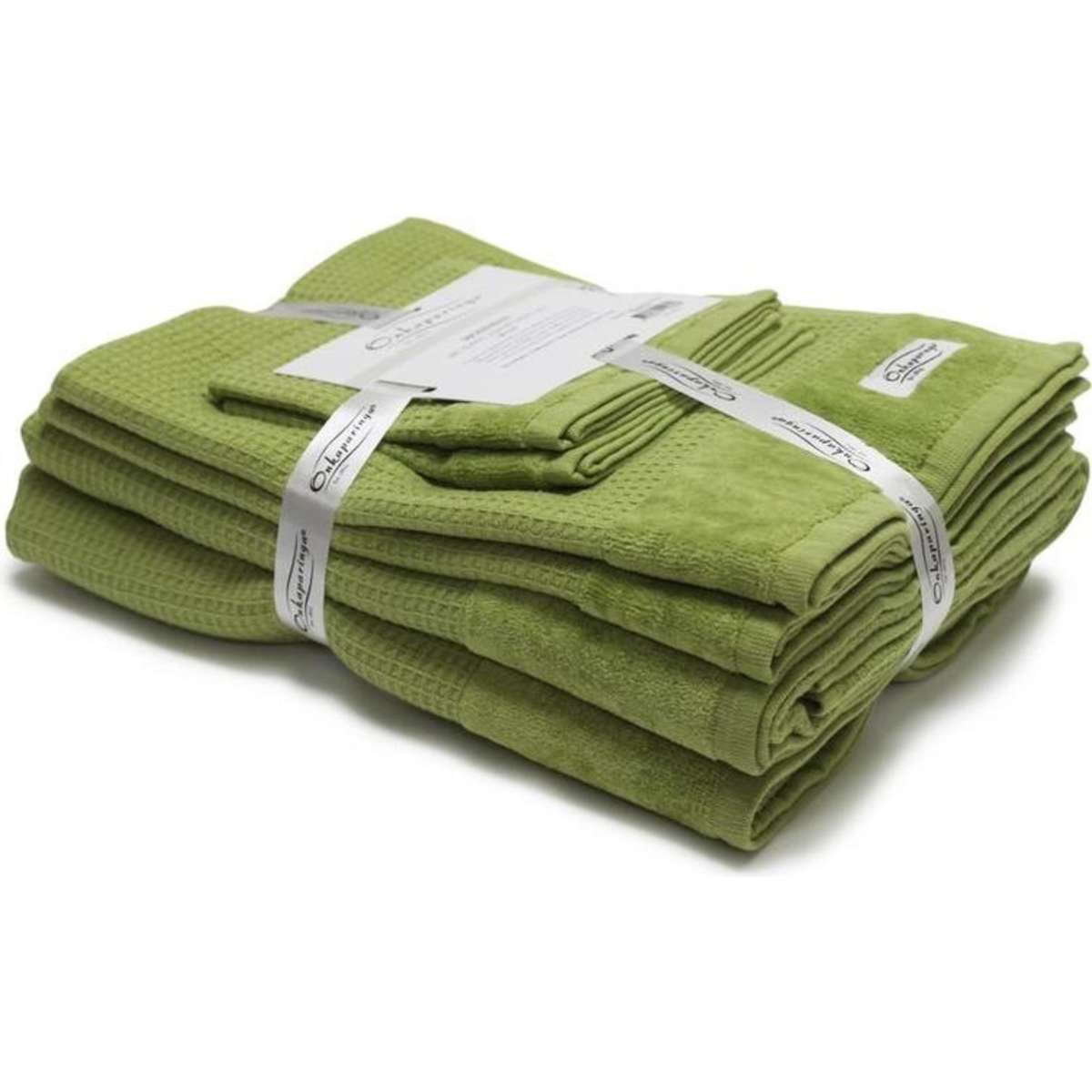 Onkaparinga Mossman Quick Dry 6 Piece Towel Pack Tarragon Woolworths