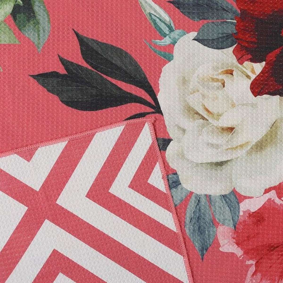 Onkaparinga Reversible Sand Free Beach Towel Delicate Roses Woolworths